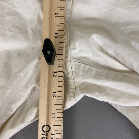 St Johns Bay Capri Pants Woman Plus Size‎ 18W Beige Khaki Cotton  Wide Leg - Picture 8 of 12